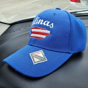 New Salinas Blue Adult Adjustable Hat Baseball Cap, Strapback Embroidered